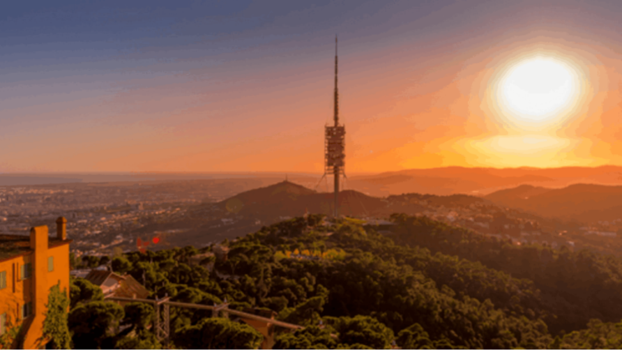 Stunning Sunset Views in Barcelona’s Collserola